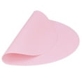 thumbnail image 5 of Set de Table Imperméable, Tapis Isolant Thermique en Silicone de Qualité Alimentaire, Rond, Rose, 5 of 5