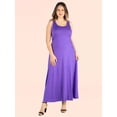 thumbnail image 2 of Plus Size A-Line Tank Maxi Dress, 2 of 8