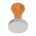thumbnail image 2 of Inviolateur de Café, Café en Poudre Inviolable Conception Ergonomique Base Plate en Acier Inoxydable de Hêtre pour la Maison 58mm / 2,3 Po, 2 of 8
