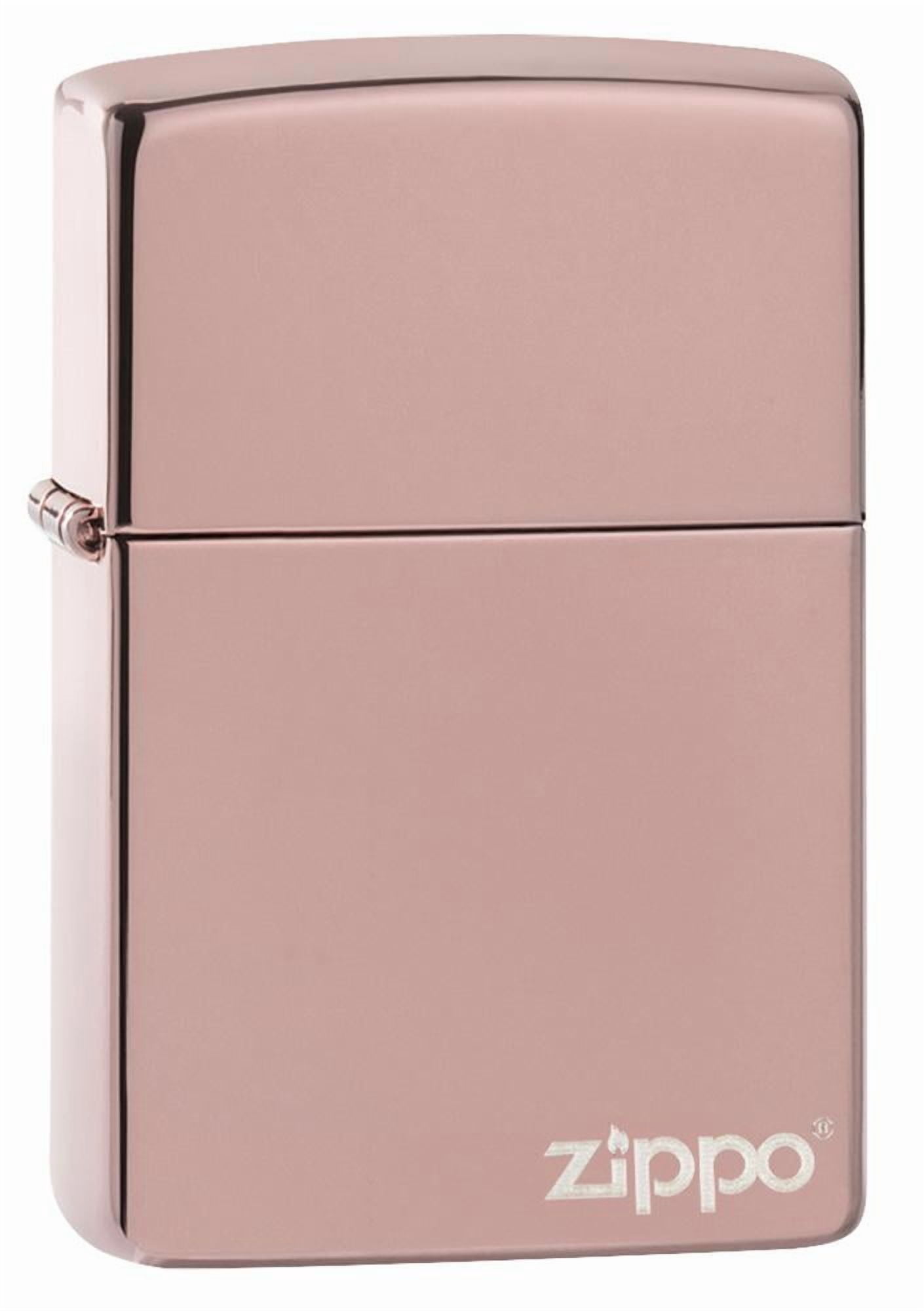 Zippo Logo Sapphire Pocket Lighter