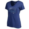 thumbnail image 2 of Women's Royal Kansas City Royals Graceful V-Neck T-Shirt, 2 of 3