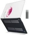 thumbnail image 1 of Hard Shell Case Cover Compatible MacBook Pro 16" with Touch ID Type C Cable Tie Model: A2780 M2/A2485 M1 (Rose series 0909), 1 of 5
