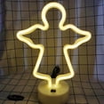 thumbnail image 1 of Lámpara LED de flamenco con base desmontable, diseño de cactus, luna y relámpago, perfecta para decoración de interiores, bares y eventos, disponible en tono cálido y estilo angelical., 1 of 6