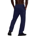 thumbnail image 4 of Men's Tear Away Pants with Full Zipper Legs, Breakaway Cotton Sweatpants Open Bottom for Sports, Dance and Performance,Navy,2XL, 4 of 5
