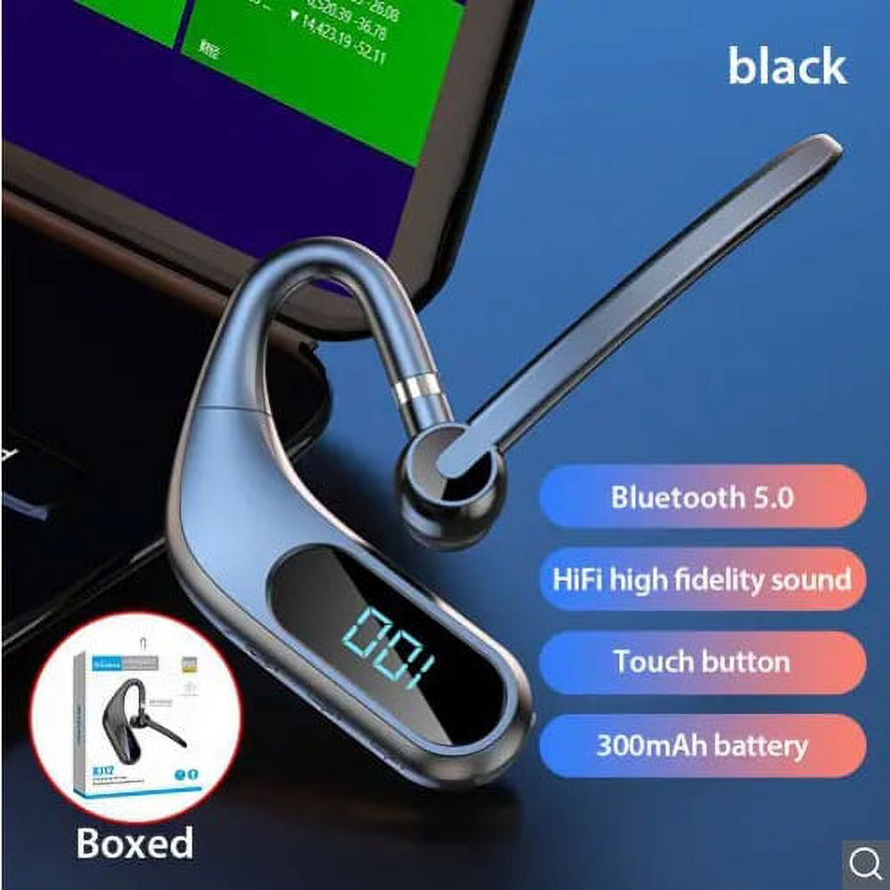 Ear-hook Wireless Earphone for Google Pixel 8a/6a/6 Pro - Headphone Boom Mic Handsfree Single Headset Over The Ear