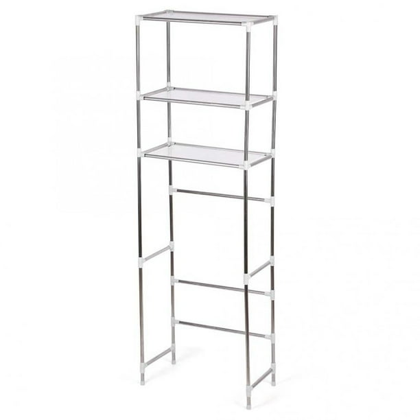 Ccdes Storage Rack Over Toilet/Laundry/Washing Machine Bathroom 3Tier