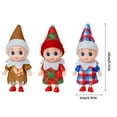 thumbnail image 5 of Christmas Baby Elf Dolls | Christmas Miniature Elf Decoration | Baby Doll On the Shelf for Christmas Party Decor, 5 of 5