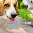 thumbnail image 1 of HAMPPLIES 3pcs Water Cup Protective Cover Grey Silicone Sleeve for Daily Use, 1 of 8