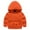 Orange, variant on Ulanda Baby Toddler Kid Boy Girl Solid Casual Pocket Hoodie Sweatershirt Pullover (Green, 12-18 Months)