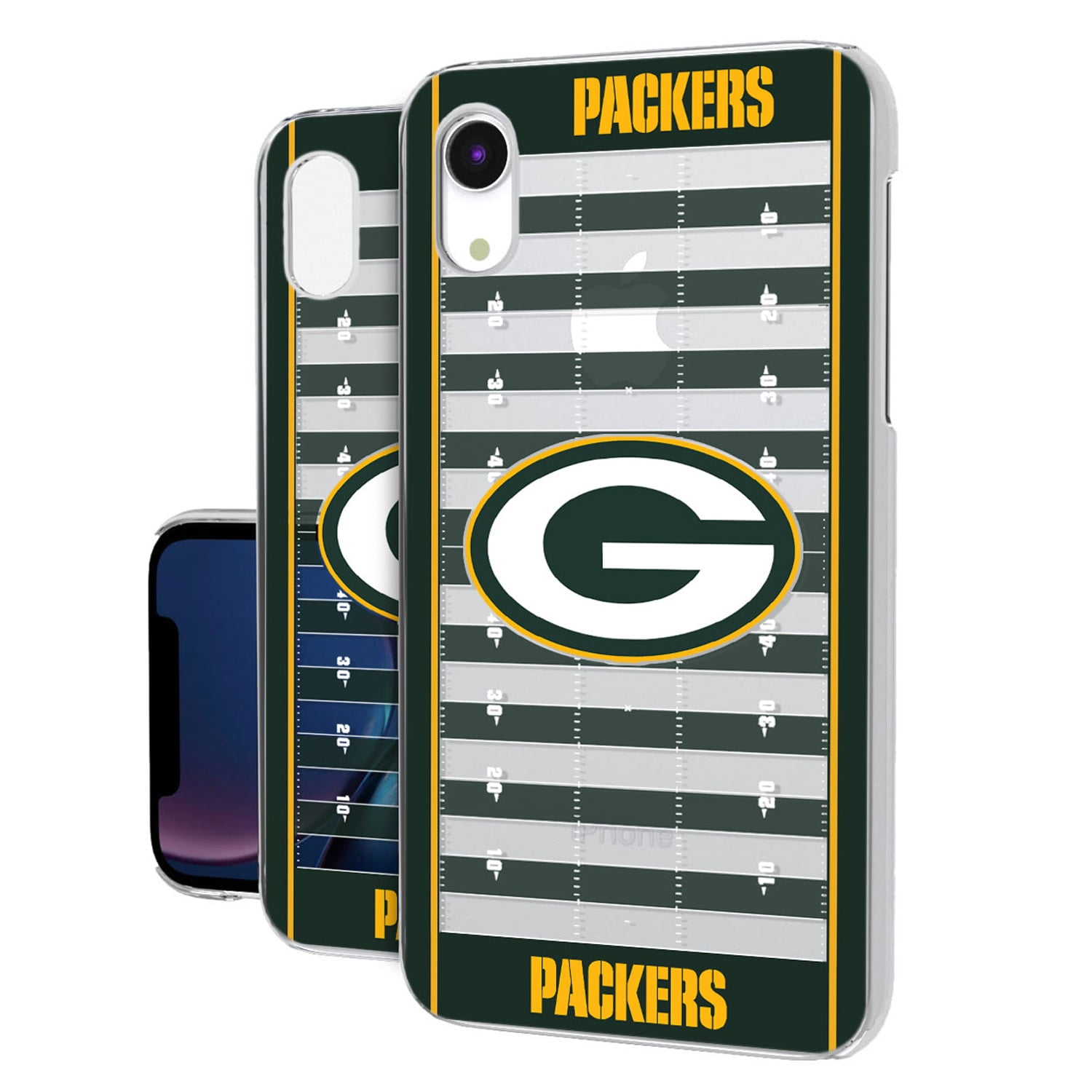 Green Bay Packers Iphone Clear Field Design Case Walmart Com Walmart Com