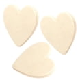 thumbnail image 4 of Zerone Wood Heart Cutouts,20 Pcs Wood Heart Cutouts Cute Shaped Unfinished Chips Wooden Crafts For Decoration ,Heart Cut Outs, 4 of 8
