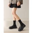 thumbnail image 2 of Womens Crew Socks Cotton Long Gym Socks Lightweight Athletic Running Socks, 2 of 12