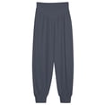 thumbnail image 4 of Splozh Sweatpants Wide Leg Girls' Sweatpants Wide Leg Casual Kids Joggers Loose Teen Pants Dance Clothes Dark Gray,11-12 Years, 4 of 5