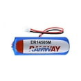 thumbnail image 2 of US STOCK   1Pcs ER14505M 3.6V 2200mAh Non-Rechargeable Lithium Battery with White Plug Brand New, 2 of 4