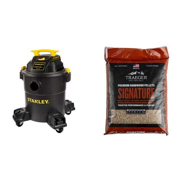 Stanley SL18116P Wet/Dry Vacuum, 6 Gallon, 4 Horsepower Black