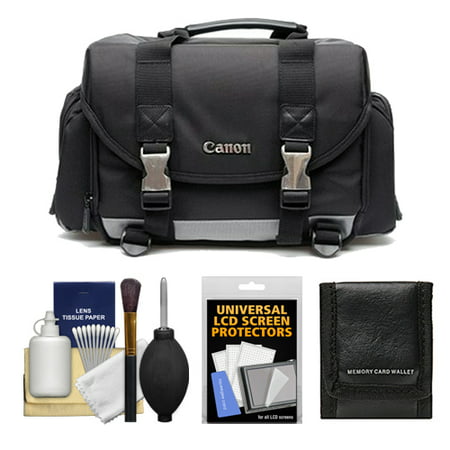 Canon 200DG Digital SLR Camera Case - Gadget Bag + Kit for Canon EOS 6D, 7D, 77D, 80D, 5DS R, 5D Mark II III IV, Rebel T6, T6i, T6s, T7i, SL1, SL2