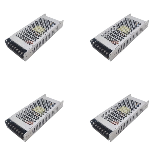 4X 5V 40A 200W Fuente de Alimentación Conmutada Ultradelgada Cartelera Pantalla Electrónica Pantalla LED Fuente de Alimentación
