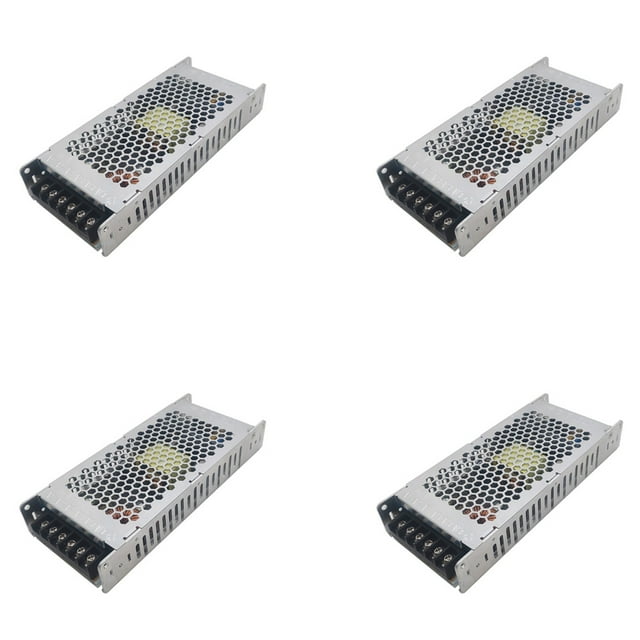 4X 5V 40A 200W Fuente de Alimentación Conmutada Ultradelgada Cartelera Pantalla Electrónica Pantalla LED Fuente de Alimentación