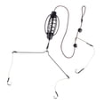 thumbnail image 3 of 1X Carp Fishing Feeder European Carp Fishing Cages Hook Rig Set Inline -Method Feeder Tackle -Nest Spring Hook Fishing Equipment, 3 of 9
