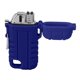 thumbnail image 5 of Encendedor de arco doble sin llama recargable por USB - Encendedor eléctrico impermeable para acampar (azul), 5 of 10