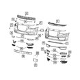 thumbnail image 3 of New Genuine Mopar Plate Kit OE 68235670AB, 3 of 10