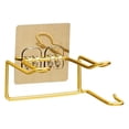 thumbnail image 1 of HILABEE Bathroom Dryer Rack Hair Tool Organizer Multifunctional Portable Dryer Organizer gold, 1 of 9