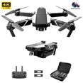 thumbnail image 3 of Juguetes De Vuelo YLR/C S62 Cámara dual RC Drone 4K 2.4G Quadcopter plegable Juguetes (Negro B), 3 of 9