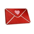 thumbnail image 3 of Valentines Day Welcome Doormat, 16X24inch Envelope Heart Tufted Mat, Envelope Heart Welcome Mats, Soft Non Slip Absorbent Doormat for Bathroom Living Room Home Decor Valentine's Gift, 3 of 5