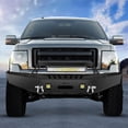 thumbnail image 6 of Nilight Front Bumper Full Width Solid Steel Compatible for 2009 2010 2011 2012 2013 2014 Ford F150 Pickup Truck with Winch Plate Offroad 120W LED Light Bar 2x18w LED Work Light Pods 2 Years Warranty, 6 of 7