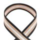 thumbnail image 2 of Bolso bandolera ancho con correa de 1,50 pulgadas ajustable para mujer Bolso de lona negro, 2 of 6