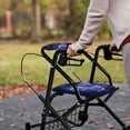 thumbnail image 4 of HELLHERO Hummingbird Rose Rollator Seat Back Cover for Unisex Easy to Clean Seat & Back Cover and Seniors Adult Easy Fit Protective Cover, 4 of 7