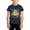 Navy, variant on Toddler Boys Short Sleeve Shirts Tee Summer T-Shirts Casual Print Tee Loose Fit Round Neck Top for Back To School Clothes Size 4-5T