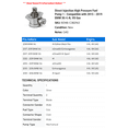 thumbnail image 2 of Direct Injection High Pressure Fuel Pump 1 - Compatible with 2015 - 2019 BMW X6 4.4L V8 Gas - Autopart Premium, 2 of 2