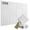 White, variant on 12 Pack Sound Proof Foam Panels for Walls, Self-Adhesive Acoustic Panels Sound Absorbing, 12" X 12" X 0.4" High Density Soundproof Wall Panels Tiles for Door, Ceiling, Home Office