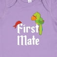 thumbnail image 4 of Inktastic First Mate Pirate with Parrot and Bandanna Boys or Girls Baby Bodysuit, 4 of 5