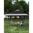 thumbnail image 6 of M optimized 13x13FT Pop Up Gazebo Outdoor Canopy Shelter with 4 Stan Bags, 8 Stakes Instant Gazebo Tent for Lawn, Garden, Backyard Deck, 6 of 7