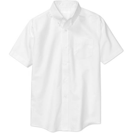 George Boys School Uniform Short Sleeve Button Up Oxford Shirt (Little Boys & Big Boys)