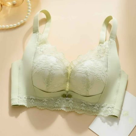 Deals of The Day Clearance! Built in Bra Tank Tops for Women Women Polyester Bra Women s Comfortable Hollow-Out Perspective Bra Wireless No Rims for Daily Comfort(1pc Underwear)