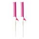 thumbnail image 4 of Peine para resaltar, peine con pinza para cardar, peine de cola de rata profesional, herramienta de estilista para el cabello rosa blanco, 4 of 9