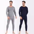 thumbnail image 7 of Men's autumn golden velvet thermal underwear thick single-layer pants cold-proof suit, 7 of 7