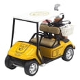 thumbnail image 1 of Juego de coche de juguete con tracción en las 4 ruedas, mini carrito de golf Amarillo, 1 of 9