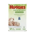 Huggies Natural Care Baby Wipes, Unscented, 6 Refill Packs (1008 Total Wipes)