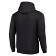 thumbnail image 3 of Men's Starter Black Dallas Stars Half Helmet Fleece Pullover Hoodie, 3 of 3