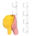 thumbnail image 2 of Acrylic Hat Organizer 2 Packs, Hat Rack for 16 Hat Holder, Bathroom Towel Wall Hooks Heavy Duty, Self-adhesive & Dirlled Installation Baseball Cap Organizer, Hat Storage and Organization Gift, 2 of 7