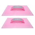 thumbnail image 3 of Cojín de silicona para reposamanos, almohada plegable para decoración de uñas, herramientas de manicura para salón rosa, 3 of 8