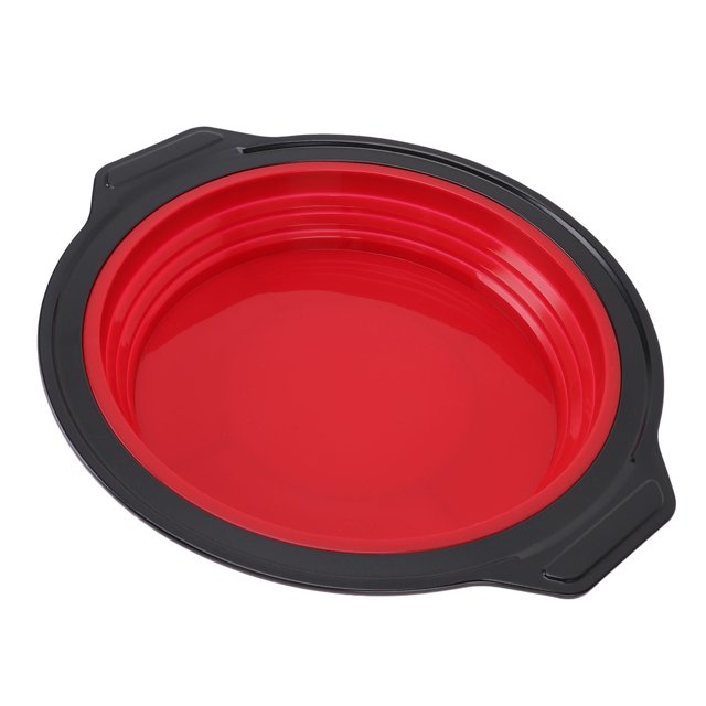 Quick Release, Foldable, Silicone Cake Pan Made From Premium Silicone Material, Heat Resistant, Safe, Easy to Demold, Foldable Pressing Structure, Saves Kitchen Space. Great for