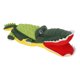 thumbnail image 1 of Juguete de peluche para perros, juguetes masticables para perros con forma de cocodrilo, juguetes masticables para perros, juguetes interactivos para perros con forma de cocodrilo, tecnología avanzad, 1 of 12