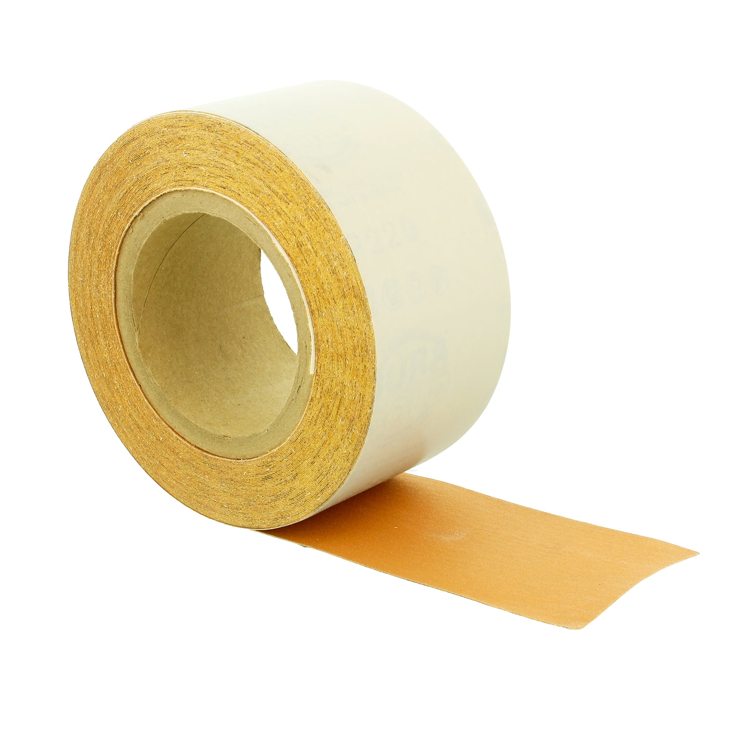 Longboard Continuous Roll 20 Yards Long by 2-3/4 Wide PSA Self Adhesive Stickyback Longboard Sandpaper for Automotive and Woodworking Dura-Gold Premium 100 Grit Gold 
