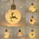 thumbnail image 2 of Bola de Navidad LED con luces cálidas, copo de nieve, alce, árbol de Navidad, colgante, decoraciones navideñas para el hogar, regalos de Navidad 2023, 2 of 5