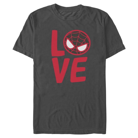 Mens Marvel: Daredevil Love Spidey Mask T Shirt